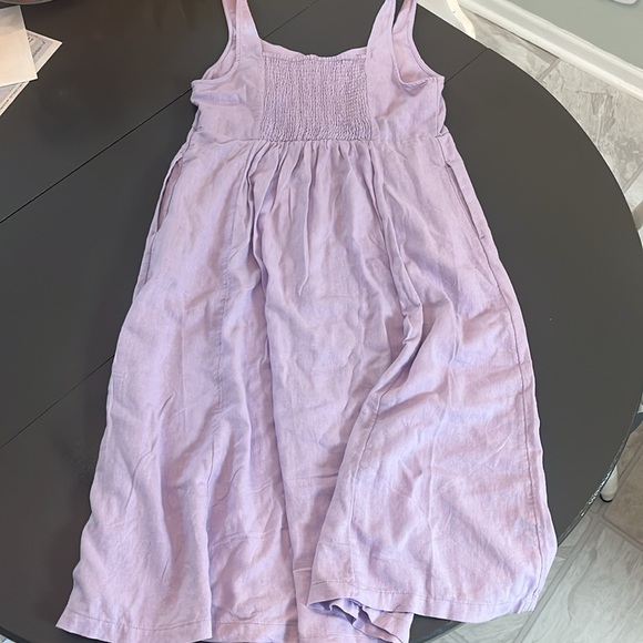 Linen midi dress - Picture 8 of 10